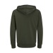 Kapuzen-Sweatshirt aus Bio-Baumwolle 300g, verschiedene ökologische, recycelte, nachhaltige oder biologische Textilien Werbung