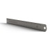 Réglet précision inox 170x15mm avec trou de suspension, règle Werbung