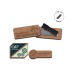 Badge MDF ep 3mm avec aimant maxi 20cm² Geschäftsgeschenk