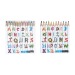 Set Quadri 12 Coul 8,7 Cm, Buntstift Werbung