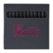 Etui 12 Cr Coul Black 8,7 Geschäftsgeschenk