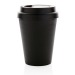 Doppelwandiger Becher aus recycelbarem PP 300ml, Isolierender Reisebecher Werbung