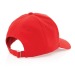 5-Panel-Mütze aus recycelter Baumwolle 280gr IMPACT Geschäftsgeschenk
