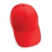 5-Panel-Mütze aus recycelter Baumwolle 280gr IMPACT, Langlebiger Hut und Mütze Werbung