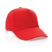 5-Panel-Mütze aus recycelter Baumwolle 280gr IMPACT Geschäftsgeschenk