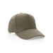 5-Panel-Mütze aus recycelter Baumwolle 280gr IMPACT Geschäftsgeschenk