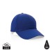 Casquette 6 panneaux en coton recyclé 190g - Impact, Bonnet et casquette durable Werbung