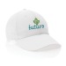 6-Panel-Mütze aus recycelter Baumwolle 190gr IMPACT Geschäftsgeschenk