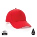 5-Panel-Mütze aus recycelter Baumwolle 190gr IMPACT Geschäftsgeschenk