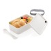 Lunchbox aus PP mit Schöpfkelle Geschäftsgeschenk