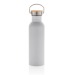 700ml-Flasche aus rostfreiem Stahl mit Bambusdeckel, Flasche Werbung
