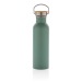 700ml-Flasche aus rostfreiem Stahl mit Bambusdeckel, Flasche Werbung