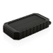 Powerbank solaire 10.000mAh et 10W en plastique recyclé RCS, gadget écologique recyclé ou bio Werbung