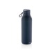 Avira Avior 500ml Isolierflasche aus recyceltem Stahl RCS, Isothermenflasche Werbung