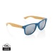 Lunettes de soleil en bambou FSC® et plastique recyclé RCS, objet écologique Werbung