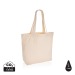 Einkaufstasche aus ungefärbtem, recyceltem 240g/m² Canvas Aware Geschäftsgeschenk