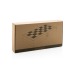 Jeu d'échecs pliable en bois FSC®, jeu d'échecs Werbung
