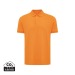 Polo en coton piqué et recyclé Iqoniq Yosemite, Polo en coton bio Werbung