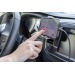 Autohalterung aus recyceltem Kunststoff RCS, Acar, Handyhalter und -ständer für das Auto Werbung