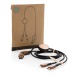 120 cm 6-in-1-Kabel aus recyceltem Kunststoff RCS Ohio Geschäftsgeschenk