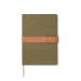 VINGA Carnet de notes en toile recyclée RCS Bosler, carnet recyclé Werbung