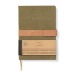 VINGA Carnet de notes en toile recyclée RCS Bosler, carnet recyclé Werbung