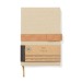 VINGA Carnet de notes en toile recyclée RCS Bosler, carnet recyclé Werbung