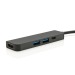 Hub mit HDMI-Eingang aus recyceltem Aluminium Terra RCS Geschäftsgeschenk