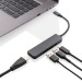 Hub mit HDMI-Eingang aus recyceltem Aluminium Terra RCS, Hub Werbung