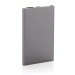 Powerbank 4000mAh aus recyceltem Kunststoff/Aluminium RCS Geschäftsgeschenk