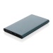 Powerbank 4000mAh aus recyceltem Kunststoff/Aluminium RCS, Notstrombatterie oder Powerbank Werbung