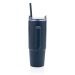 900ml-Becher mit Griff aus recyceltem Kunststoff RCS, Isothermischer Becher Werbung