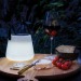 Außenlampe aus recyceltem Kunststoff RCS SolarGlow, Gartenlampe Werbung