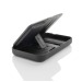 Reise-Etui mit 3-in-1-Ladegerät aus PU RCS Swiss Peak, Flugzeugtasche Werbung