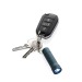 Porte-clés torche en aluminium recyclé RCS Flash, porte-clés lampe Werbung