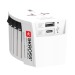 SKROSS Adaptateur de voyage universel MUV 2-Pôles avec USB Geschäftsgeschenk