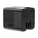 Chargeur 65W GaN avec câble Urban Vitamin Mendocino, prise électrique universelle et adaptateur universel de voyage Werbung
