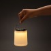 Lampe de table rechargeable en plastique recyclé RCS Limio, randonnée Werbung
