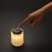 Lampe de table rechargeable en plastique recyclé RCS Limio Geschäftsgeschenk