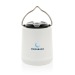 Lampe de table rechargeable en plastique recyclé RCS Limio, randonnée Werbung