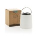 Lampe de table rechargeable en plastique recyclé RCS Limio Geschäftsgeschenk