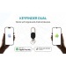 Porte-clés avec géolocalisation Keyfinder Dual, traceur GPS Werbung