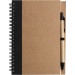 Recyceltes Spiralnotizbuch mit Stift, Notizbuch mit Stift Werbung