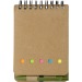Carnet à spirale en carton contenant 60 feuillets lignés, carnet à spirales Werbung