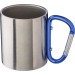 Doppelwandiger Becher, Tasse und Becher aus Metall Werbung