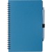 Carnet à spirale en fibre de paille avec couverture en PP, carnet à spirales Werbung