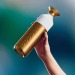 Trinkflasche aus rostfreiem Stahl - Dopper Steel 800ml, Isolierflasche Werbung