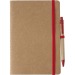 Carnet A5 en carton recyclé Theodore, carnet avec stylo Werbung
