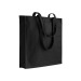 Shopper avec soufflet en canvas 280 gr/m2, anses longues Geschäftsgeschenk