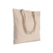 Shopper aus Baumwolle 130 g/m, lange Henkel Geschäftsgeschenk